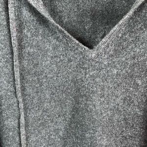 3X Dane Lewis Philisophy cashmere charcoal hoodie